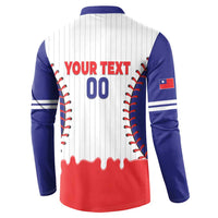 Chinese Taipei 2026 Baseball Custom Button Sweatshirt Go Taiwan Drip Style