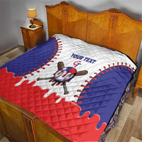Chinese Taipei 2026 Baseball Custom Quilt Go Taiwan Drip Style