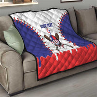 Chinese Taipei 2026 Baseball Custom Quilt Go Taiwan Drip Style