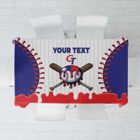 Chinese Taipei 2026 Baseball Custom Tablecloth Go Taiwan Drip Style
