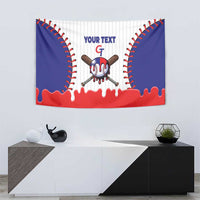 Chinese Taipei 2026 Baseball Custom Tapestry Go Taiwan Drip Style