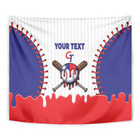 Chinese Taipei 2026 Baseball Custom Tapestry Go Taiwan Drip Style