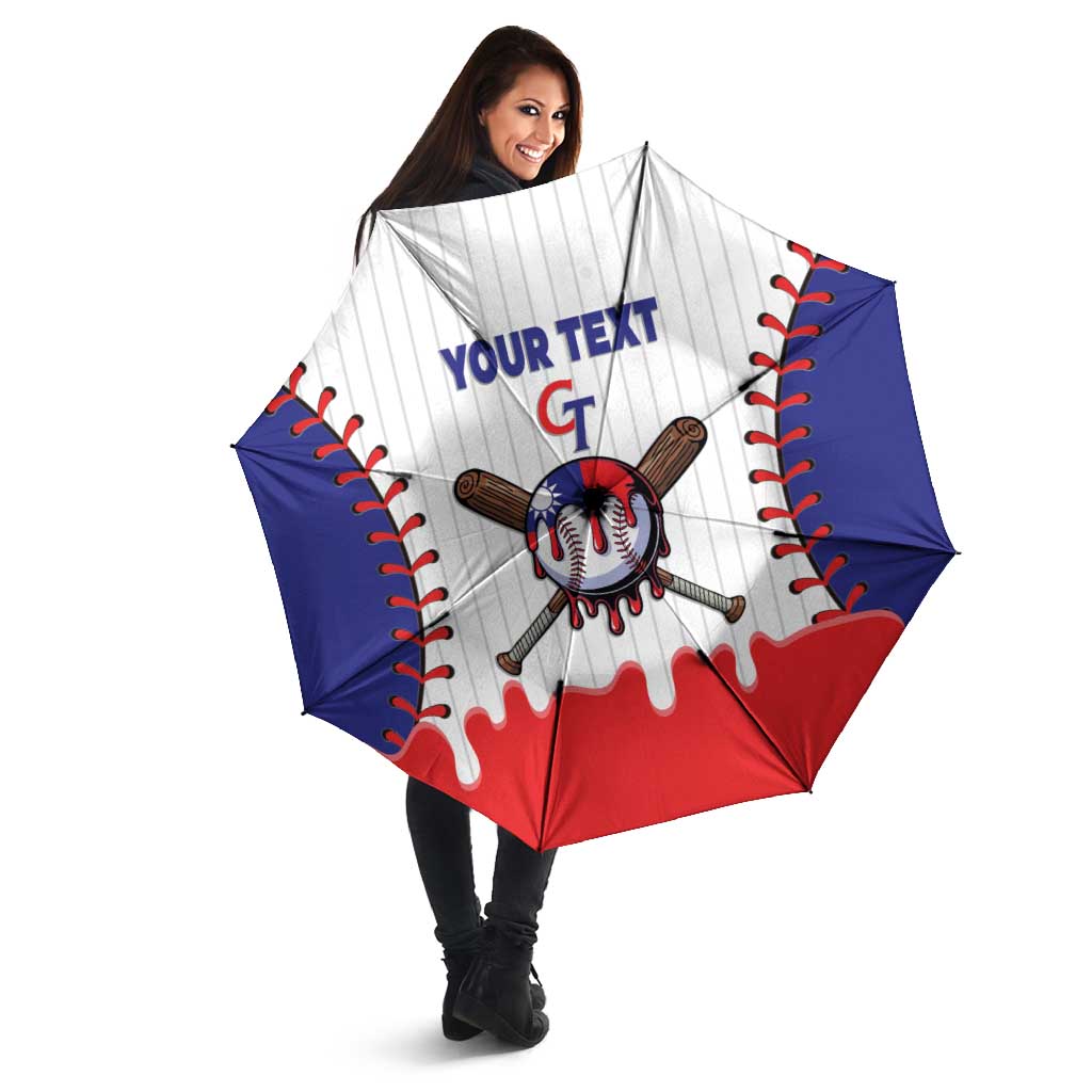 Chinese Taipei 2026 Baseball Custom Umbrella Go Taiwan Drip Style