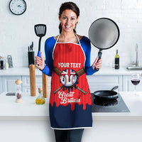 Great Britain 2026 Baseball Custom Apron Go Champions Drip Style