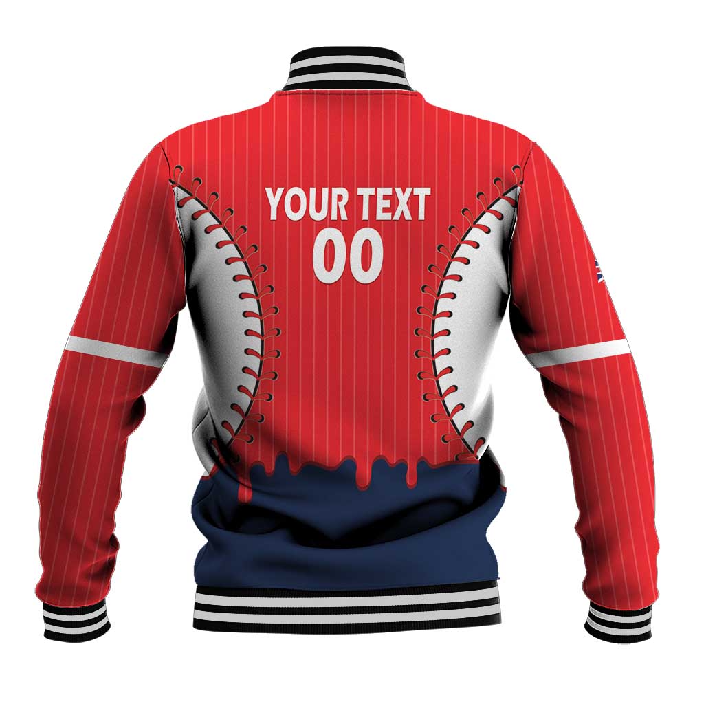 Great Britain 2026 Baseball Custom Baseball Jacket Go Champions Drip Style