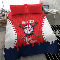 Great Britain 2026 Baseball Custom Bedding Set Go Champions Drip Style