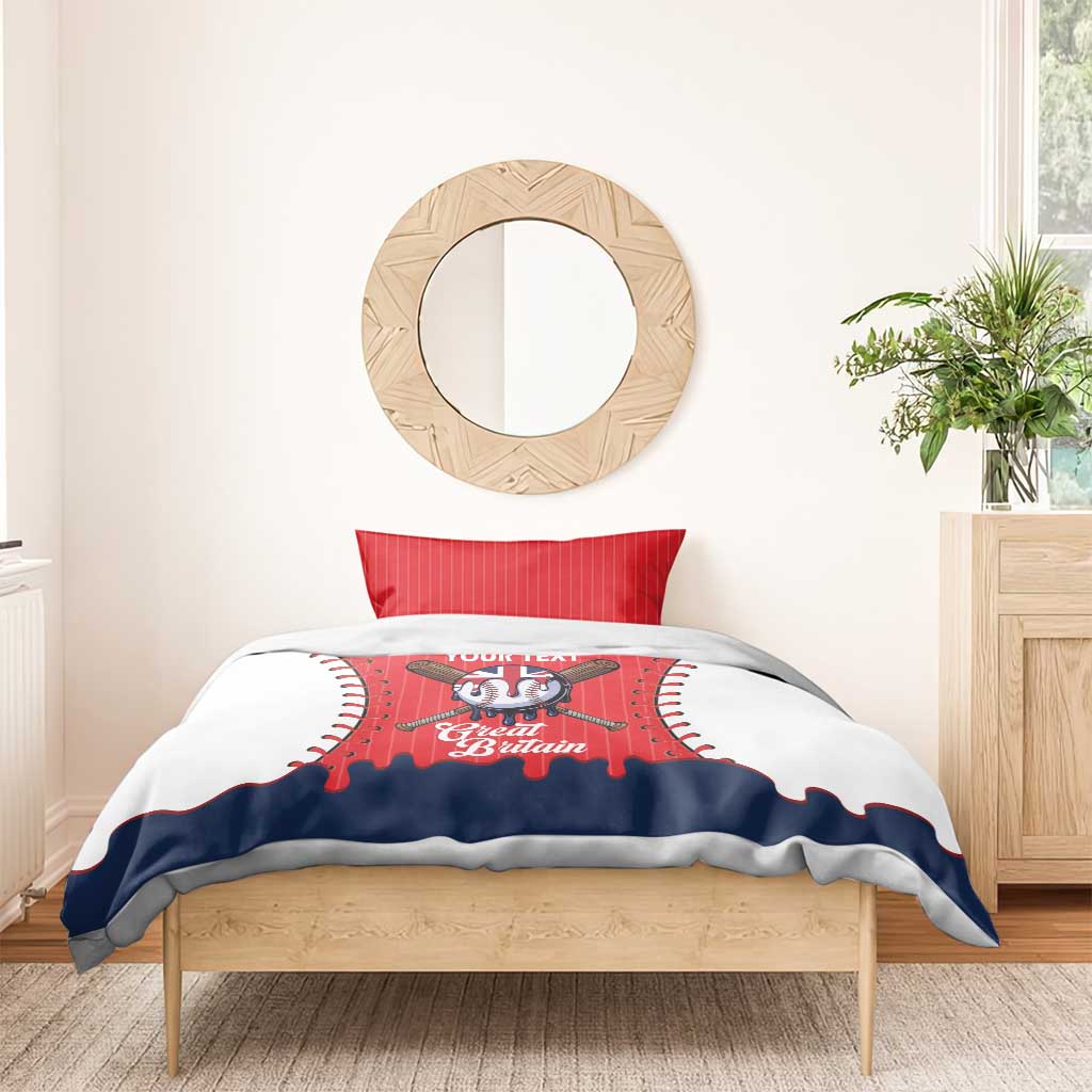 Great Britain 2026 Baseball Custom Bedding Set Go Champions Drip Style