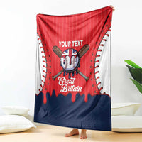 Great Britain 2026 Baseball Custom Blanket Go Champions Drip Style