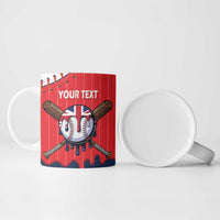 Great Britain 2026 Baseball Custom Ceramic Mug Go Champions Drip Style