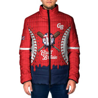 Great Britain 2026 Baseball Custom Padded Jacket Go Champions Drip Style