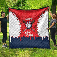 Great Britain 2026 Baseball Custom Quilt Go Champions Drip Style