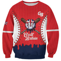 Great Britain 2026 Baseball Custom Sweatshirt Go Champions Drip Style