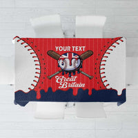 Great Britain 2026 Baseball Custom Tablecloth Go Champions Drip Style
