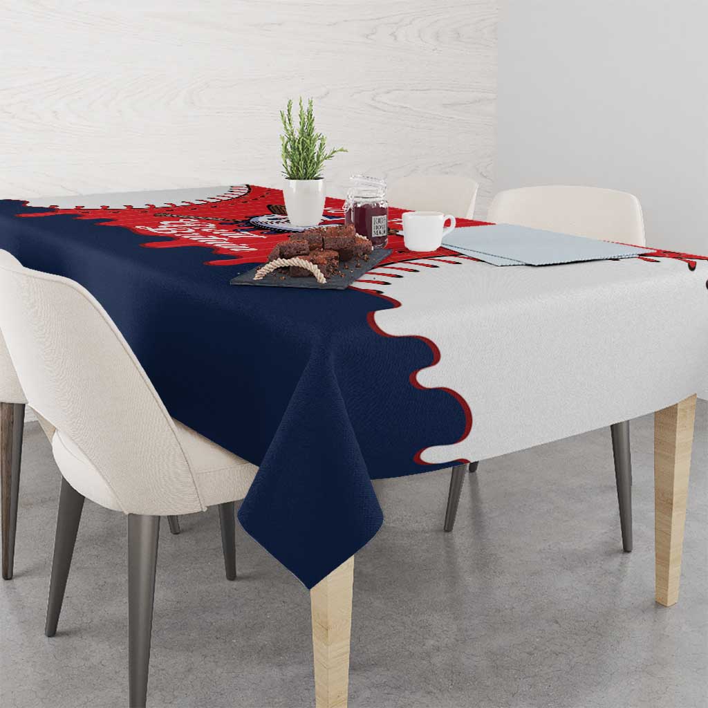 Great Britain 2026 Baseball Custom Tablecloth Go Champions Drip Style