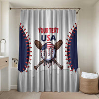 United States 2026 Baseball Custom Bathroom Set Go USA Drip Style