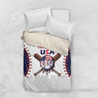 United States 2026 Baseball Custom Bedding Set Go USA Drip Style