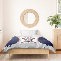 United States 2026 Baseball Custom Bedding Set Go USA Drip Style