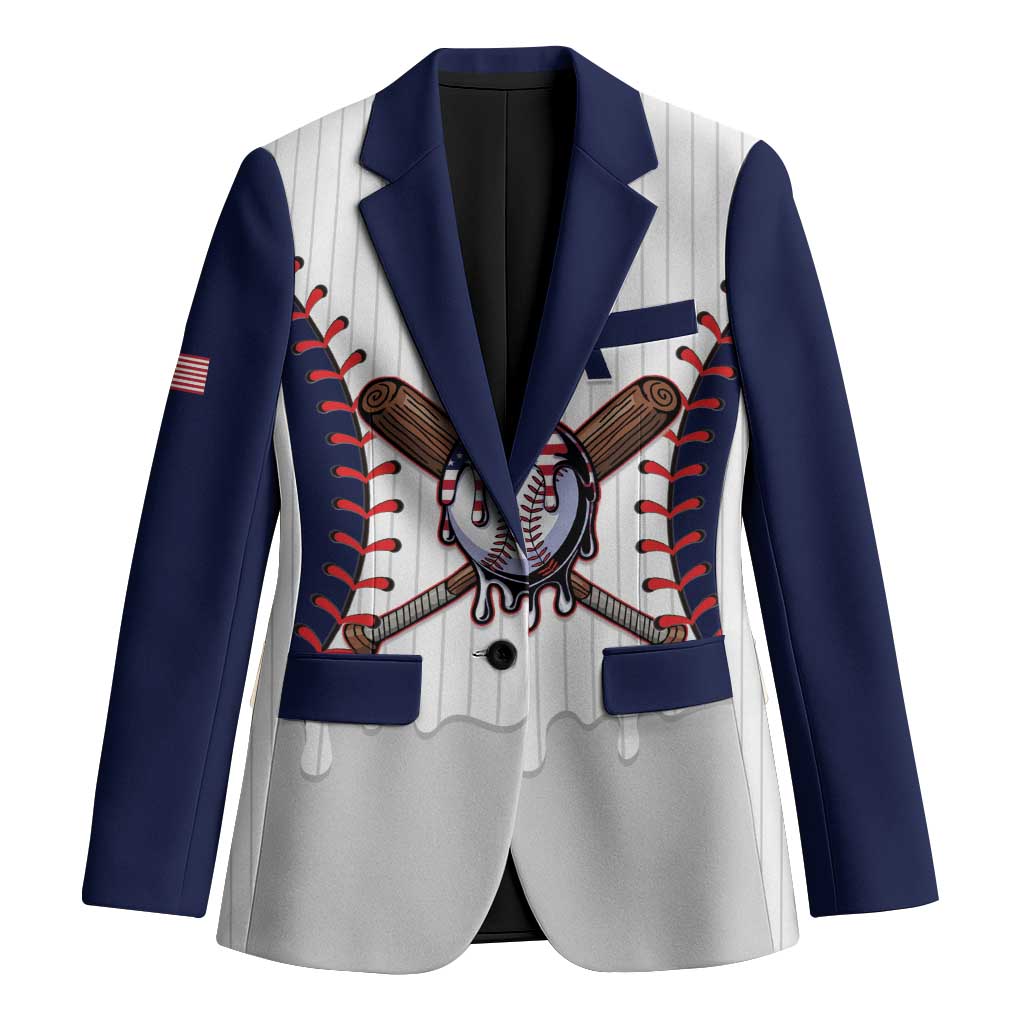 United States 2026 Baseball Custom Blazer Go USA Drip Style