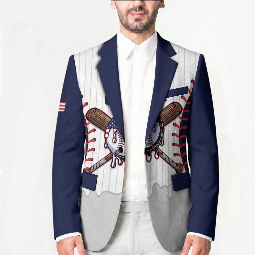 United States 2026 Baseball Custom Blazer Go USA Drip Style
