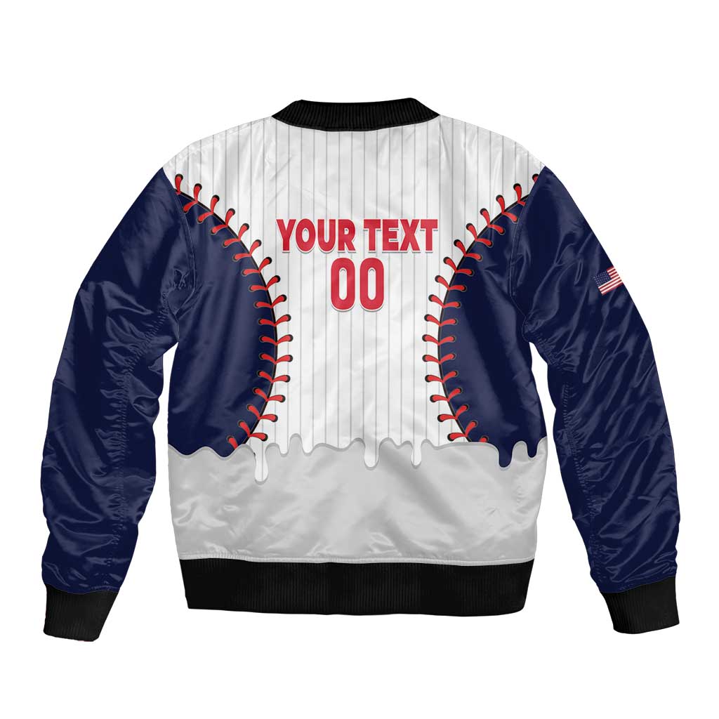 United States 2026 Baseball Custom Bomber Jacket Go USA Drip Style