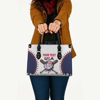 United States 2026 Baseball Custom Leather Bag Go USA Drip Style