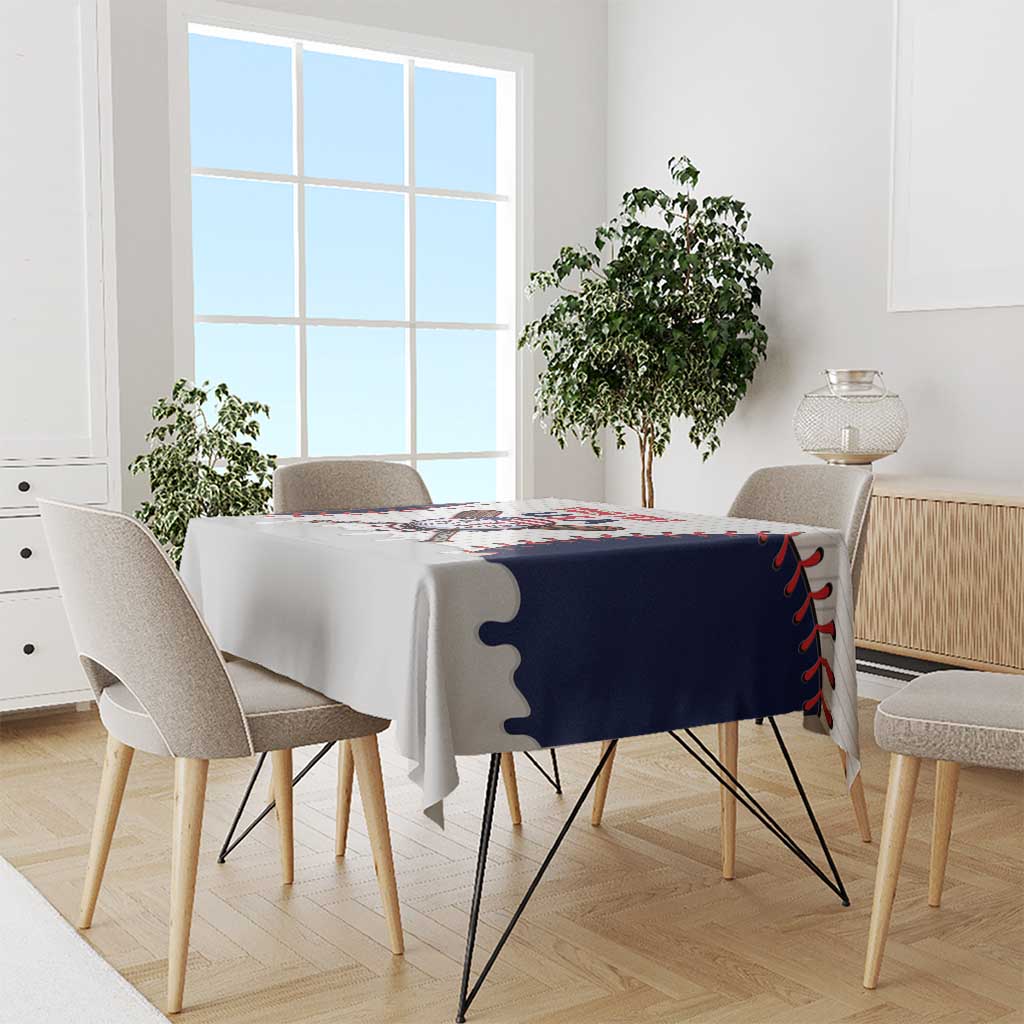 United States 2026 Baseball Custom Tablecloth Go USA Drip Style