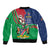 Namibia Independence Day Bomber Jacket Coat Of Arms Curve Style - Wonder Print Shop