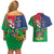 Namibia Independence Day Couples Matching Off Shoulder Short Dress and Hawaiian Shirt Coat Of Arms Curve Style - Wonder Print Shop