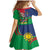 Namibia Independence Day Family Matching Mermaid Dress and Hawaiian Shirt Coat Of Arms Curve Style - Wonder Print Shop