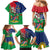 Namibia Independence Day Family Matching Mermaid Dress and Hawaiian Shirt Coat Of Arms Curve Style - Wonder Print Shop