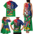 Namibia Independence Day Family Matching Tank Maxi Dress and Hawaiian Shirt Coat Of Arms Curve Style - Wonder Print Shop