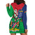 Namibia Independence Day Hoodie Dress Coat Of Arms Curve Style - Wonder Print Shop