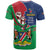 Namibia Independence Day T Shirt Coat Of Arms Curve Style