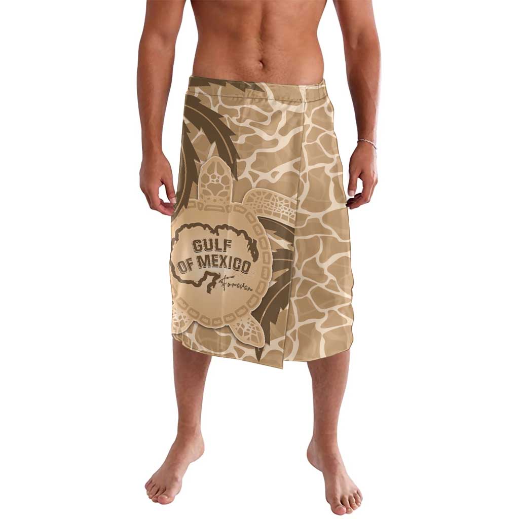 Gulf of Mexico Forever Lavalava Mexican Turtle Brown Version