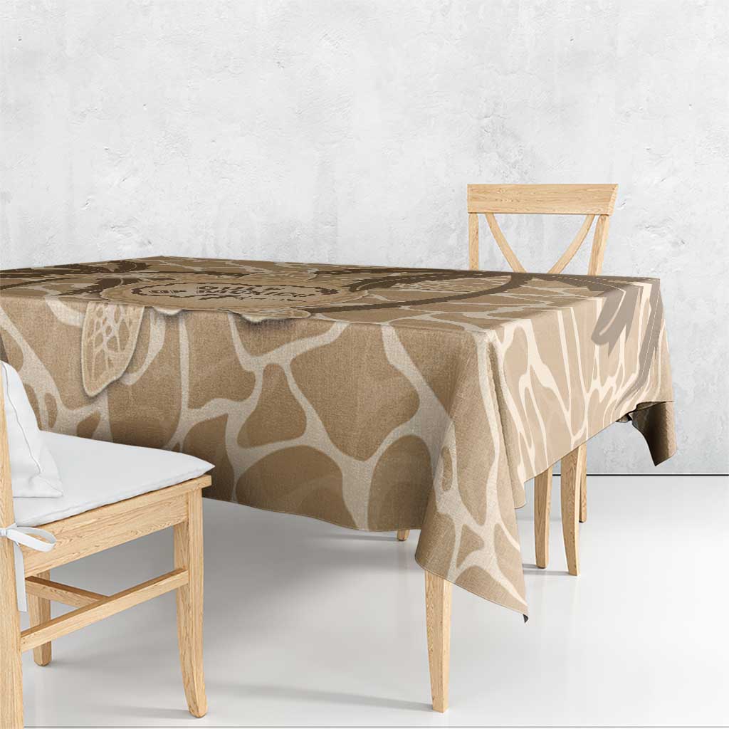Gulf of Mexico Forever Tablecloth Mexican Turtle Brown Version