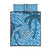 Gulf of Mexico Forever Quilt Bed Set Mexican Turtle Blue Version