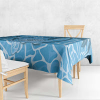 Gulf of Mexico Forever Tablecloth Mexican Turtle Blue Version