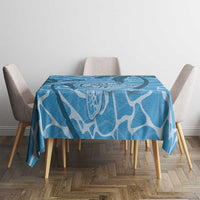 Gulf of Mexico Forever Tablecloth Mexican Turtle Blue Version