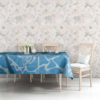 Gulf of Mexico Forever Tablecloth Mexican Turtle Blue Version