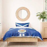 Custom Cyprus Football Bedding Set Go Champions