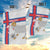 Custom Faroe Islands Football Garden Flag Coat Of Arms Flag Style