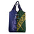 Custom Scotland And South Africa Rugby Grocery Bag Thistles Springboks Together