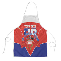 Personalized Chile Independence Day Apron Chilean Code 56 Copihue Flowers