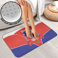 Personalized Chile Independence Day Bathroom Set Chilean Code 56 Copihue Flowers