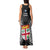 Fiji Rugby Tank Maxi Dress 2023 Fijian Tapa Pattern World Cup Black - Wonder Print Shop