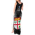 Fiji Rugby Tank Maxi Dress 2023 Fijian Tapa Pattern World Cup Black - Wonder Print Shop