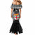 Custom Fiji Rugby Mermaid Dress 2023 Fijian Tapa Pattern World Cup Black - Wonder Print Shop