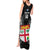 Custom Fiji Rugby Tank Maxi Dress 2023 Fijian Tapa Pattern World Cup Black - Wonder Print Shop