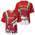 Wales Rugby Baseball Jersey 2023 World Cup Cymru Curve Style - Wonder Print Shop