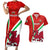 Wales Rugby Couples Matching Short Sleeve Bodycon Dress and Hawaiian Shirt 2023 World Cup Cymru Curve Style - Wonder Print Shop